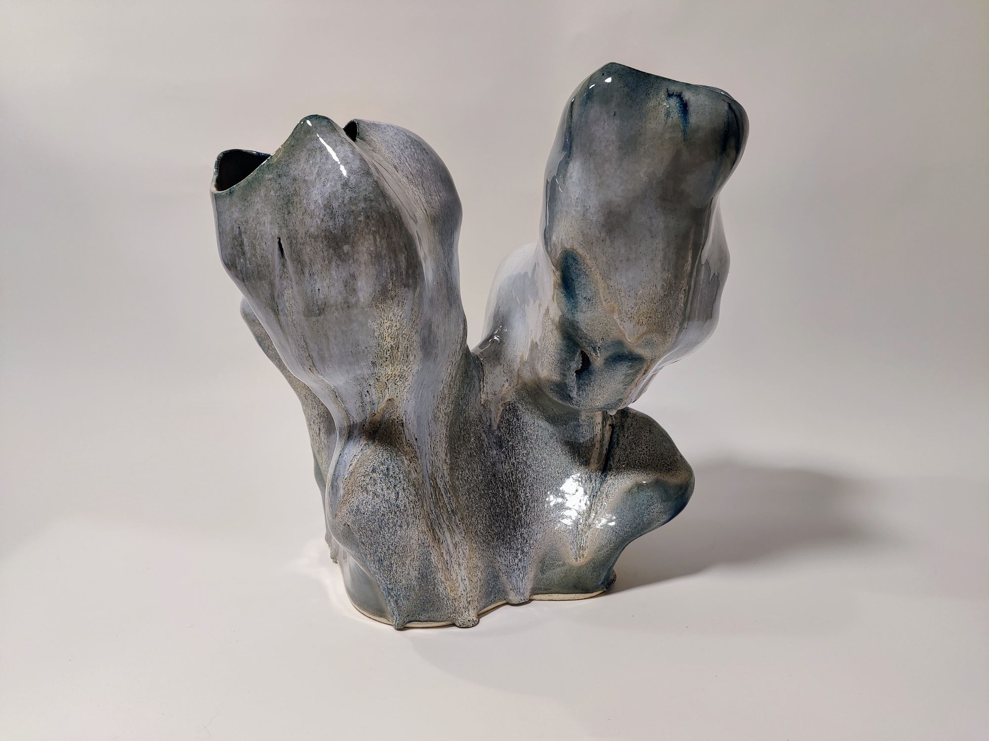 Growth, 2023, Stoneware and glaze, 55 x 55 x 45 cm